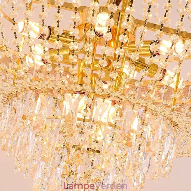 Crystal Pendel Light Luksus Decrative Loftslampe