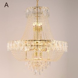 Crystal Pendel Light Luksus Decrative Loftslampe