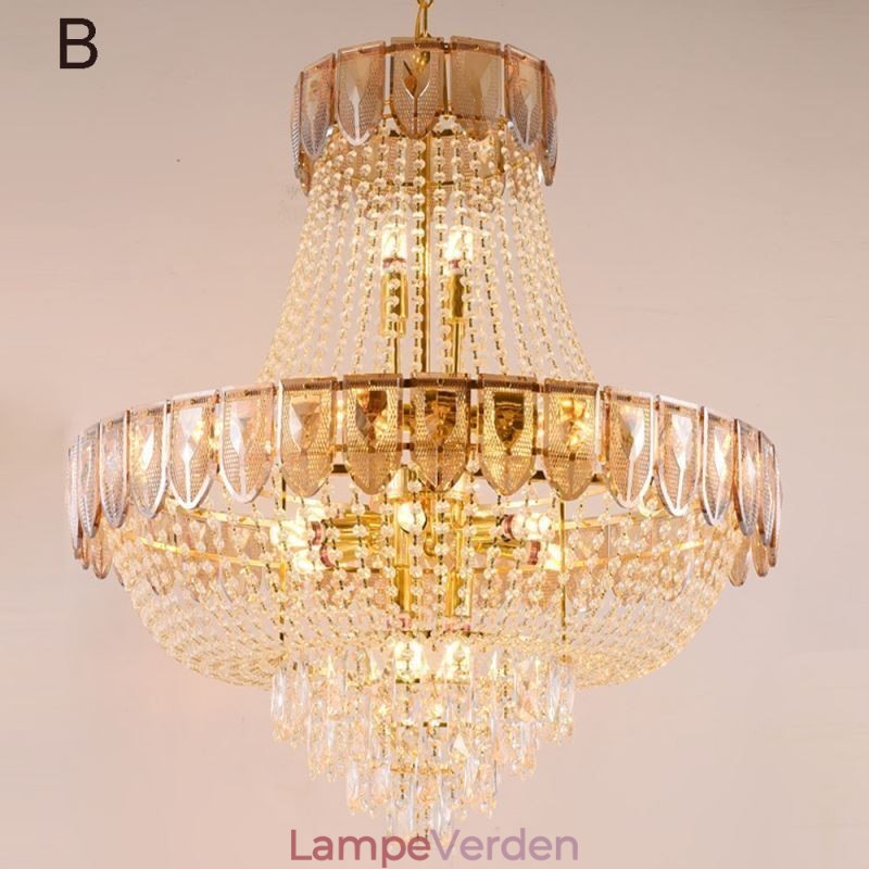 Crystal Pendel Light Luksus Decrative Loftslampe