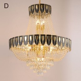 Crystal Pendel Light Luksus Decrative Loftslampe