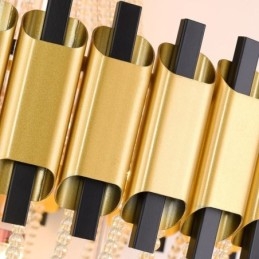 Krystal Pendel Guld Luksus Decrative Loftslampe