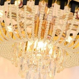 Krystal Pendel Guld Luksus Decrative Loftslampe