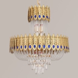 Krystal Pendel Luksus Decrative Loftslampe 60cm