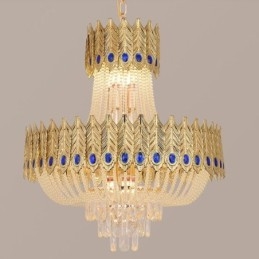 Krystal Pendel Luksus Decrative Loftslampe 60cm