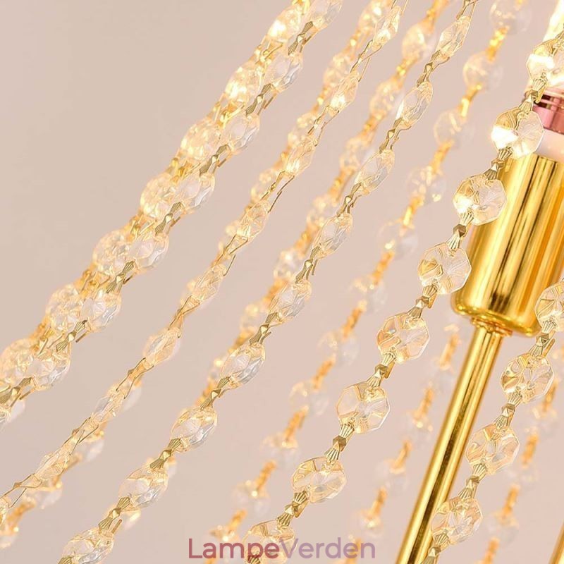 Krystal Pendel Sofistikeret Luksus Decrative Hængelampe 80cm