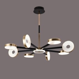 Pendel Minimalistisk Nine Heads Circle Ceiling Light