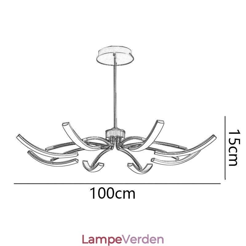 Pendel Minimalistisk Transformable Loftslampe