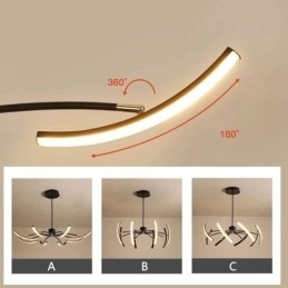 Pendel Minimalistisk Transformable Loftslampe