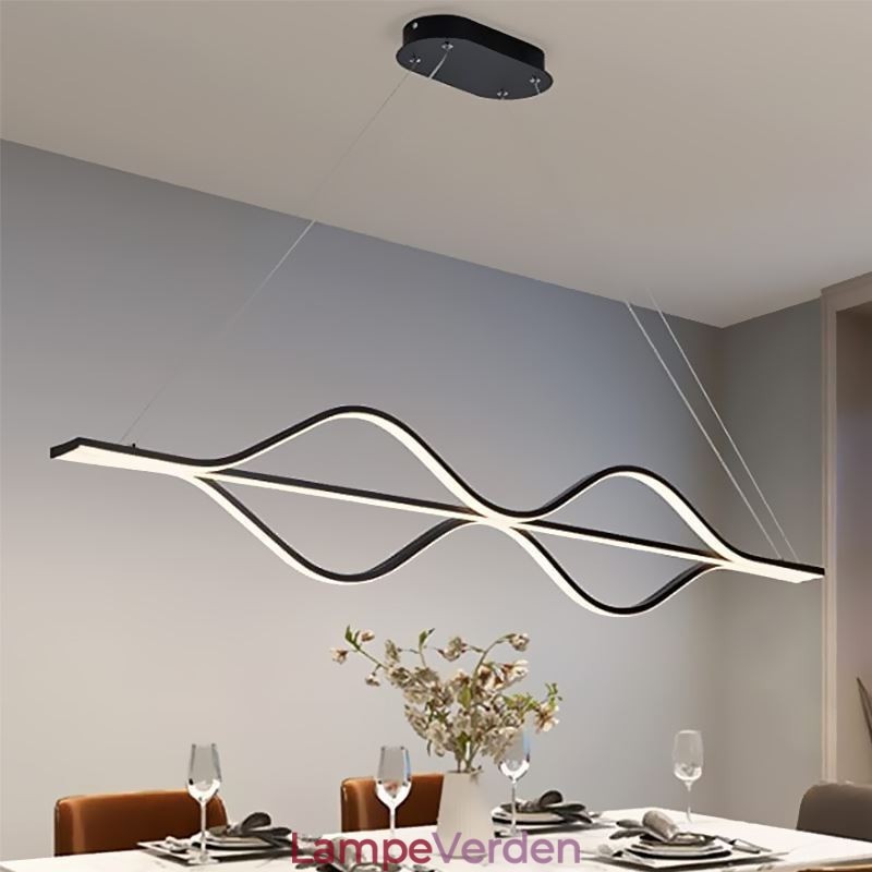 Pendel Minimalistisk Light Wave Loftslampe