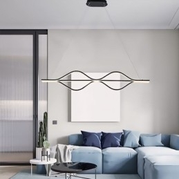 Pendel Minimalistisk Light Wave Loftslampe