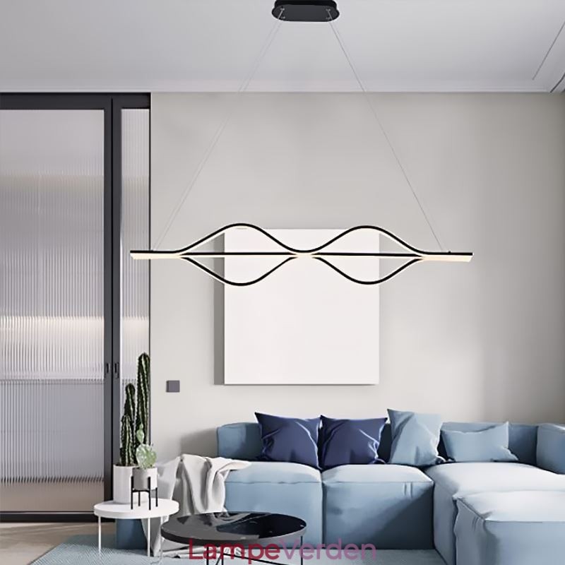 Pendel Minimalistisk Light Wave Loftslampe