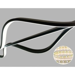Pendel Minimalistisk Light Wave Loftslampe