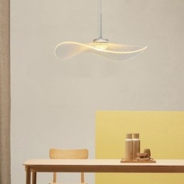 Pendel akryl Lotus Leaf Loftslampe