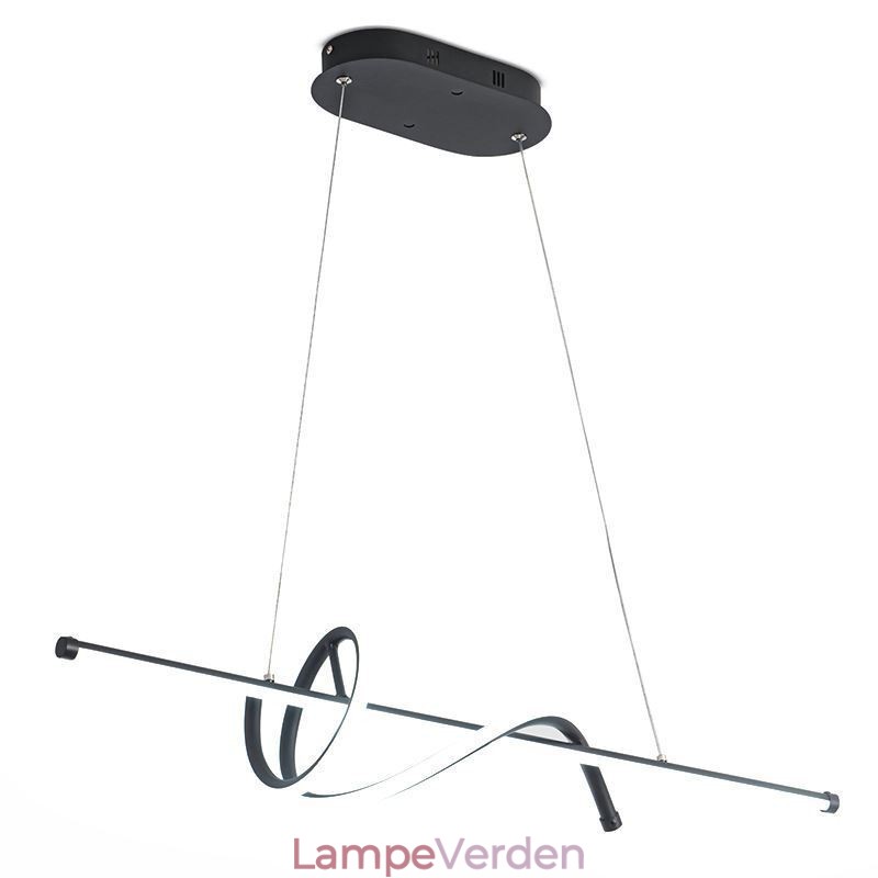 Pendel Minimalistisk kort indpakningsloftslampe