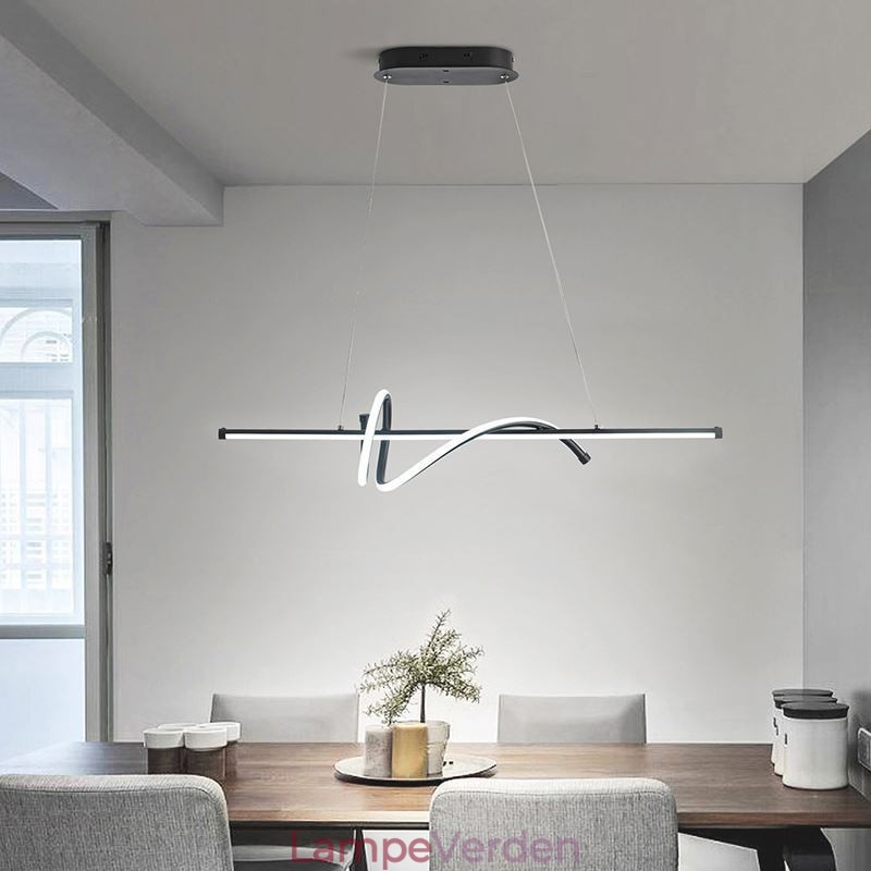 Pendel Minimalistisk kort indpakningsloftslampe
