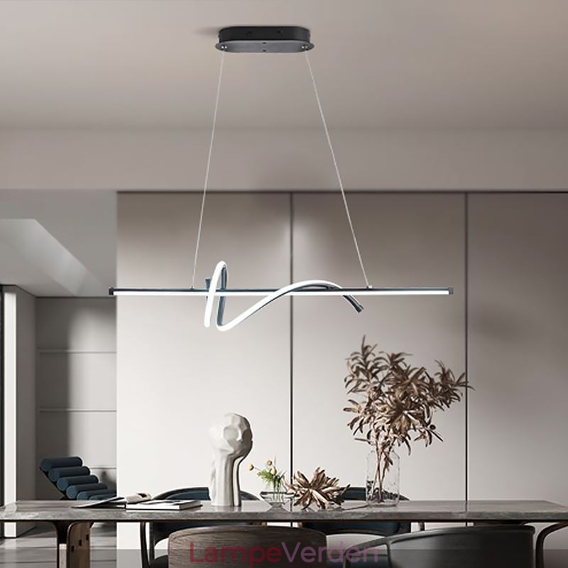 Pendel Minimalistisk kort indpakningsloftslampe