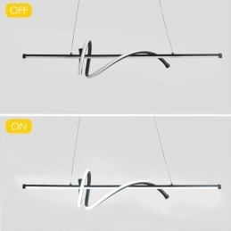 Pendel Minimalistisk kort indpakningsloftslampe
