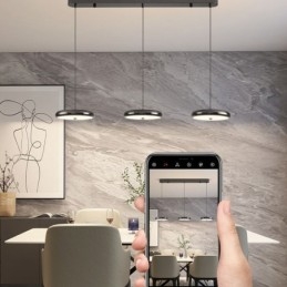 Loftslampe Pendel med tre hoveder