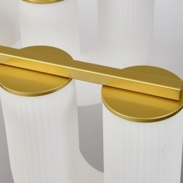 U-formet lysekrone French Creme Style Pendel Light