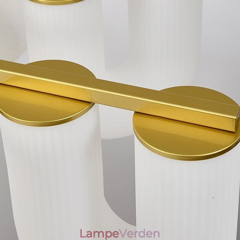 U-formet lysekrone French Creme Style Pendel Light