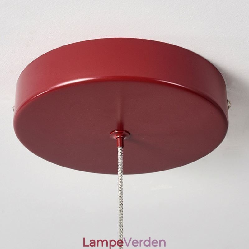 Loftslampe Moderne Nordisk Duplex Bygning Cirkulær U-formet pendel