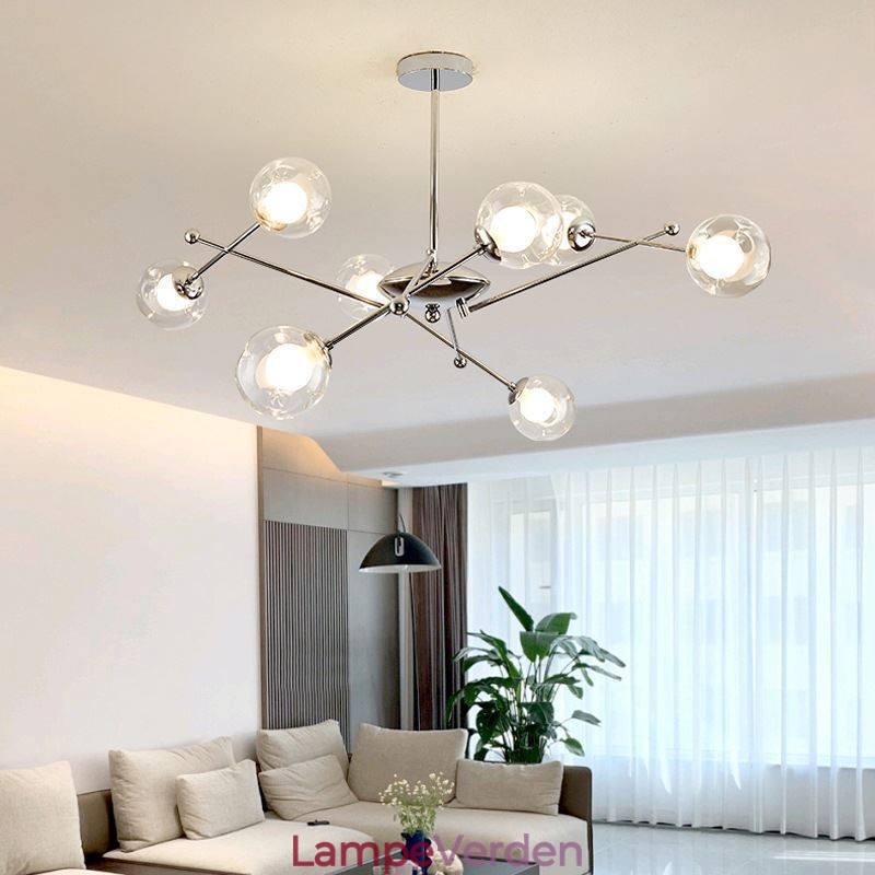Glas pendel europæisk stil Simple Magic Beans loftslampe