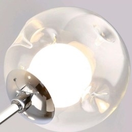 Glas pendel europæisk stil Simple Magic Beans loftslampe