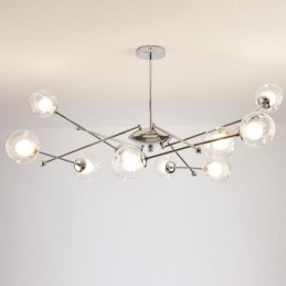Glas pendel europæisk stil Simple Magic Beans loftslampe