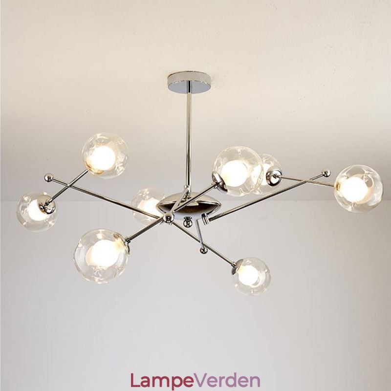 Glas pendel europæisk stil Simple Magic Beans loftslampe