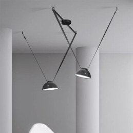 Bæltependel europæisk enkel Wabi Sabi-stil bælteloftslampe
