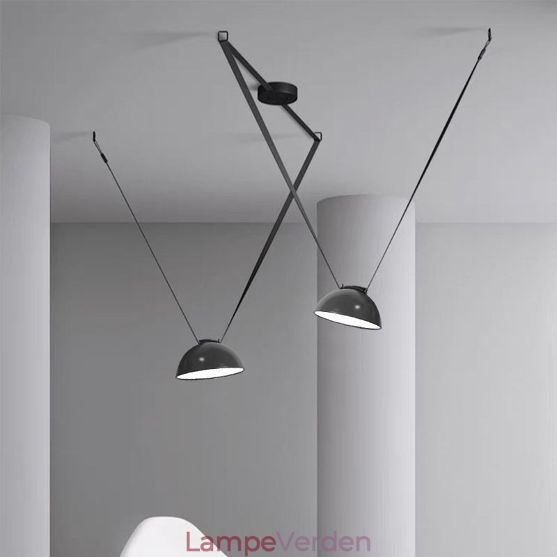 Bæltependel europæisk enkel Wabi Sabi-stil bælteloftslampe