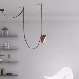 Bæltependel europæisk enkel Wabi Sabi-stil bælteloftslampe