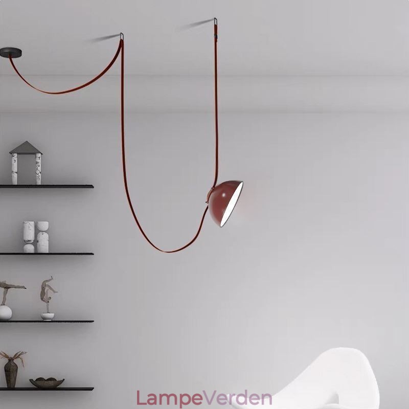 Bæltependel europæisk enkel Wabi Sabi-stil bælteloftslampe