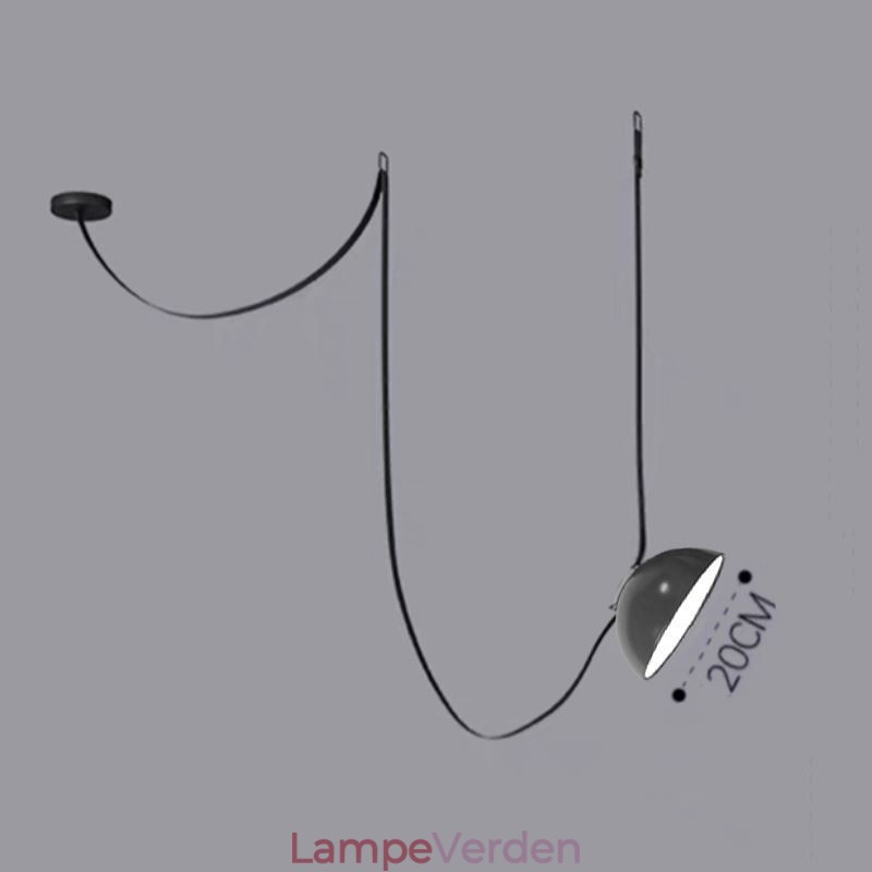 Bæltependel europæisk enkel Wabi Sabi-stil bælteloftslampe
