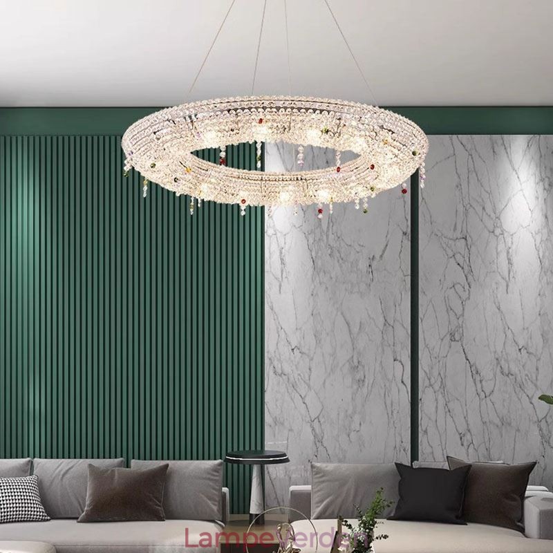 Krystal Pendel Modern Light Luksus Loftslampe