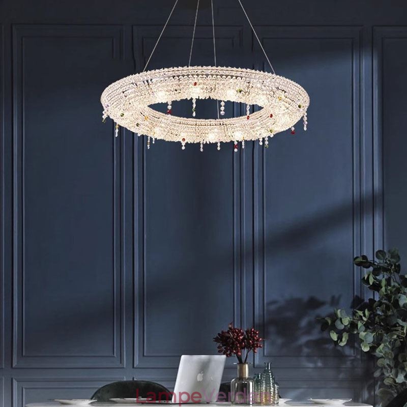 Krystal Pendel Modern Light Luksus Loftslampe