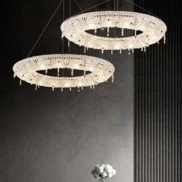 Krystal Pendel Modern Light Luksus Loftslampe