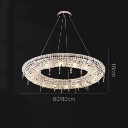 Krystal Pendel Modern Light Luksus Loftslampe
