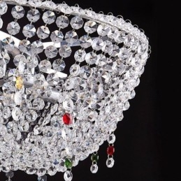 Krystal Pendel Moderne Luksus Oval Loftslampe