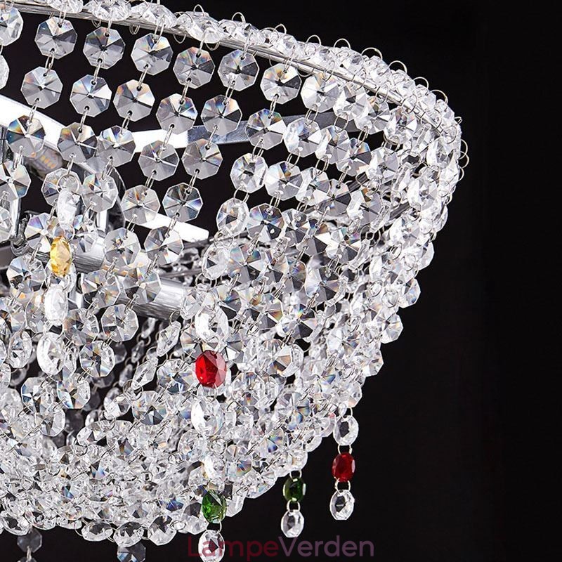 Krystal Pendel Moderne Luksus Oval Loftslampe