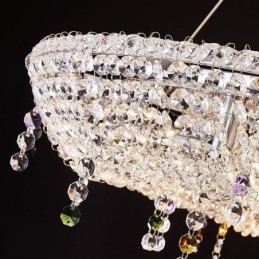 Krystal Pendel Moderne Luksus Oval Loftslampe