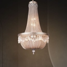 Kvast Pendel Retro American Duplex Aluminium Kæde Loftslampe