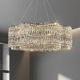 Krystal loftslampe moderne enkel dekoration pendel