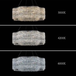 Krystal loftslampe moderne enkel dekoration pendel