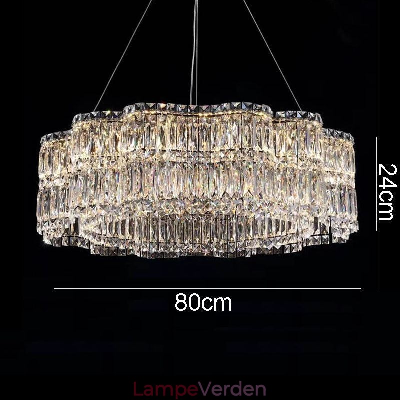 Krystal loftslampe moderne enkel dekoration pendel