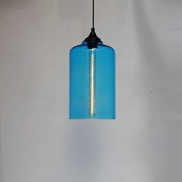 Flaske Design Pendant 1 Lys Kortfattet Jern Maleri