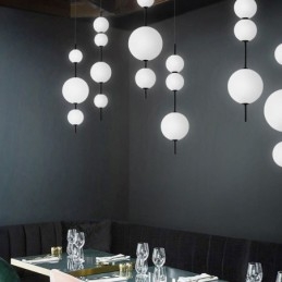 Pendel Moderne Minimalistisk Magic Beans Molecule Loftslampe