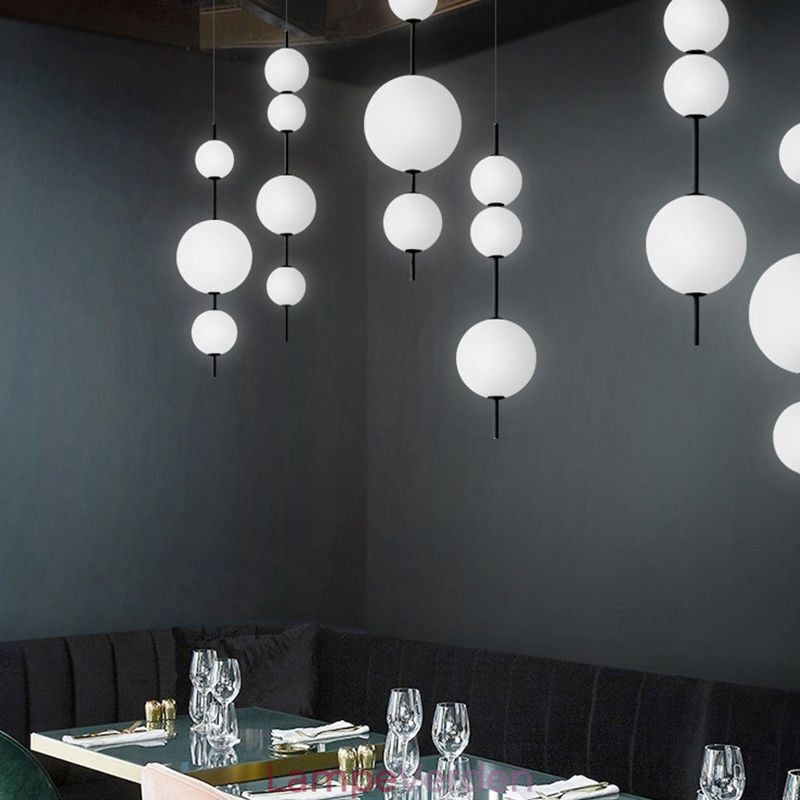 Pendel Moderne Minimalistisk Magic Beans Molecule Loftslampe