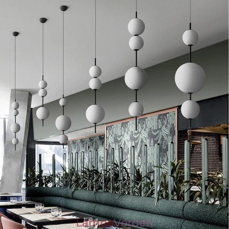 Pendel Moderne Minimalistisk Magic Beans Molecule Loftslampe