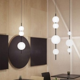 Pendel Moderne Minimalistisk Magic Beans Molecule Loftslampe